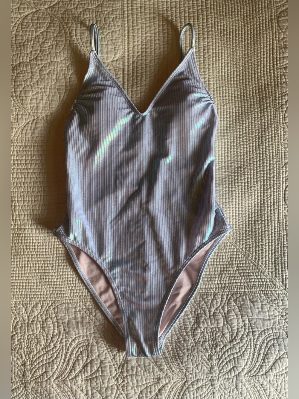 Xhilaration shimmering one-piece swimsuit